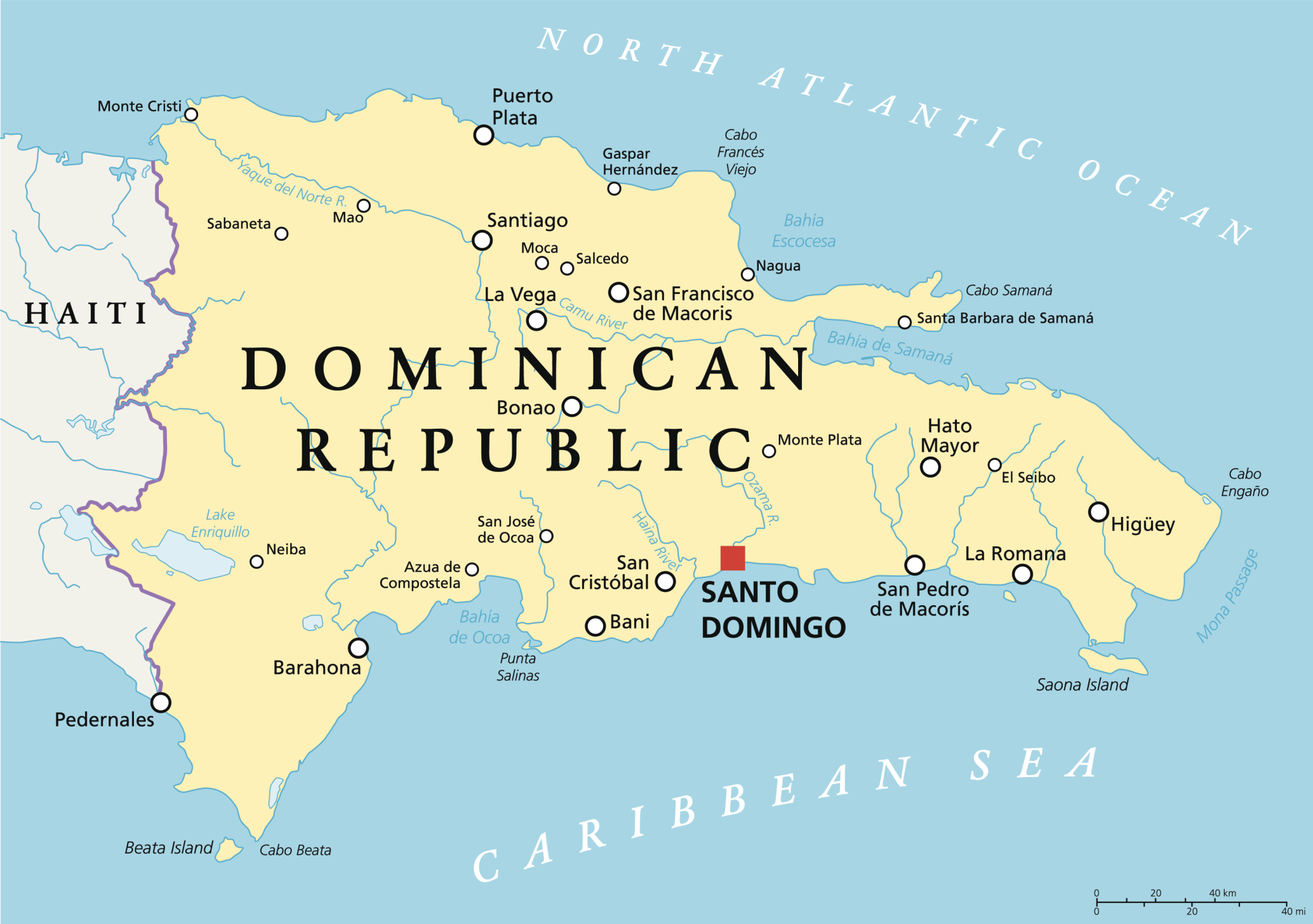 Att göra och se i Dominikanska republiken